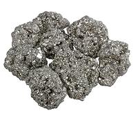 Pirita | Piedras crudas 100% naturales | Escalas de oro de gato | 1000 g de fuente de vida Plus