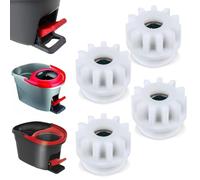 Piriuuo - Juego de 4 piezas de repuesto para rueda dentada y reparación de pedales, para Vileda y otros