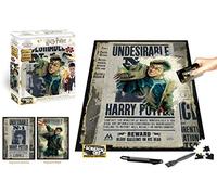 Pirme 3D- Puzzle lenticular rasca Harry Potter Wanted (Efecto 3D), 500 piezas