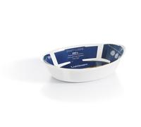 Pirofila Ovalada Smart Cuisine Carine De Vidrio Opal Blanco Cm 32X20X7,5 H