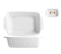 Pirofila Rectangular Con Manijas De 26X16 Cm