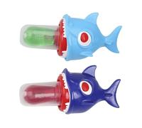 Piruleta de Tiburón con sabor ALEATORIO entre fresa o manzana