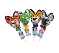 Piruleta XL con orejas ALEATORIA con saboes a cola, limón, naranja y fresa