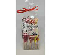 Piruletas planas de frutas y caramelo Pierrot Gourmand surtidos: 15 piruletas