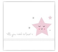 Pirulos 68302214 - Sábanas de punto para coche, color rosa