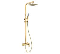 Pisa Sistema de ducha (Grifo monomando, Oro)