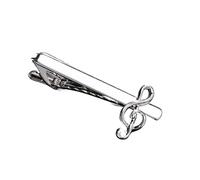 Pisacorbatas Hombre Clip de corbata for hombre, clave sol, partitura Piano, nota Musical, gemelos, negocios, Clips for
