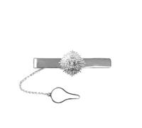 Pisacorbatas Insignia Profesional Perito Mercantil Contabilidad y Finanzas Plata Ley 925m 54mm.