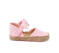 Pisamonas Alpargatas Bebé Adorno Lazo Y Mariposa Talla 17 Color Rosa