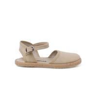 Pisamonas Alpargatas Eco Suela Fina Hebilla Talla 25 Color Piedra