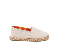 Pisamonas Alpargatas Elástico Central Yute Bicolor Talla 33 Color Crudo