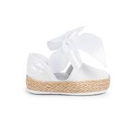 Pisamonas Badana Tipo Valenciana Lino Talla 18 Color Blanco