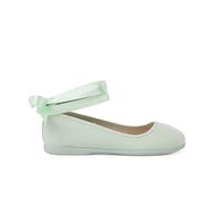 Pisamonas Bailarina Cintas Raso Cierre Pulsera Talla 31 Color Verde Pastel