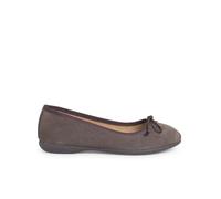 Pisamonas Bailarinas Manoletina Serraje Lazo Fino Talla 31 Color Gris
