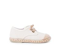 Pisamonas Blucher Niño Puntera Yute Cordon Elástico Talla 33 Color Crudo