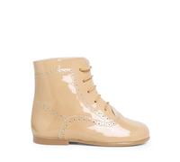 Pisamonas Botas Pascualas para Niñas Charol Size 27 Color Camello