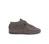 Pisamonas Botines De Flecos para Niños Y Mujer Talla 32 Color Gris