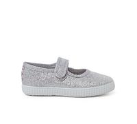 Pisamonas Merceditas Brillo Tira Adherente Talla 34 Color Plata
