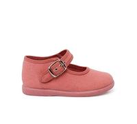 Pisamonas Merceditas Niña Tela Hebilla Talla 19 Color Rosa Viejo