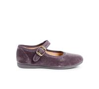 Pisamonas Merceditas Niña Terciopelo Hebilla Talla 29 Color Gris