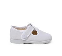 Pisamonas Pepito Lino Cierre Adherente Botón Talla 22 Color Blanco