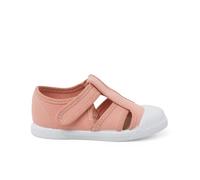 Pisamonas Sandalia Blandita Lona Tipo Cangrejera Niño Talla 20 Color Rosa Viejo