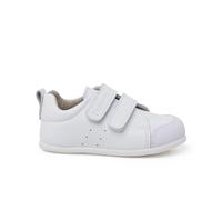 Pisamonas Zapatillas Blanditas Piel Doble Cierre Adherente Talla 24 Color Blanco