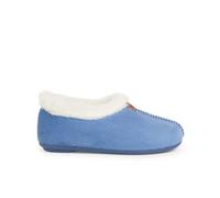 Pisamonas Zapatillas Casa Bamara Forro Tipo Borrego Talla 36 Color Azul