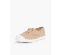 Pisamonas Zapatillas Lona Punta Goma Sin Cordones Talla 40 Color Arena