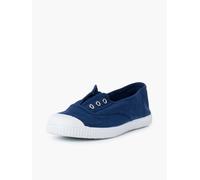 Pisamonas Zapatillas Lona Punta Goma Sin Cordones Talla 40 Color Azul Navy