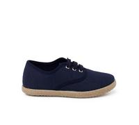 Pisamonas Zapatillas Lino Cordones Suela Alpargata Talla 33 Color Azul Marino