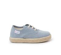 Pisamonas Zapatillas Lona Cordones Suela Alpargata Talla 26 Color Océano
