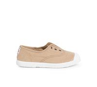 Pisamonas Zapatillas Lona Punta Goma Sin Cordones Talla 27 Color Arena