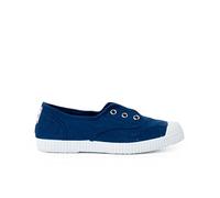 Pisamonas Zapatillas Lona Punta Goma Sin Cordones Talla 40 Color Azul Navy