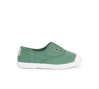 Pisamonas Zapatillas Lona Punta Goma Sin Cordones Talla 43 Color Verde Helecho