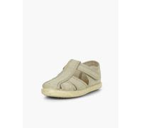 Pisamonas Pepito Sandalia Aberturas Lona Y Yute Talla 26 Color Crudo