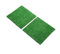 Pisando Almohadilla para un de Hierba para Perros, Alfombrilla para Aprender un Baño para Mascotas. Lavable No Tóxico Fácil de Limpieza. (S)