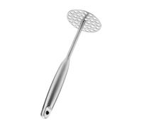 Pisapatatas acero inoxidable - Triturador tubérculos | Elaborador puré doméstico | Utensilio cocina para papilla infantil, apto para puré de patatas, boniatos morados, aguacates, judías