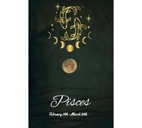Pisces: A zodiac journal for men, women, and children born from February 19th to March 20th.