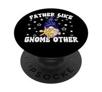 Pisces Birthday GNOME For Men Born In February Or March PopSockets PopGrip Adhesivo