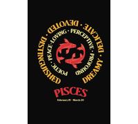 Pisces Journal Book: Lined Astrological Sign Notebook or Diary | Gift for the Pisces in Your Life