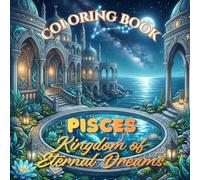 PISCES: Kingdom of Eternal Dreams | An Adult Coloring Book Inspired by the Two Fish, Ocean Sanctuaries, Moonlit Waters and Celestial Symbolism | 50 ... and Creative Escape (Zodiac Realms)