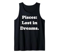 Pisces Lost In Dreams Astrology Inspiration Camiseta sin Mangas
