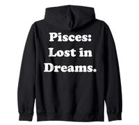 Pisces Lost In Dreams Astrology Inspiration Sudadera con Capucha