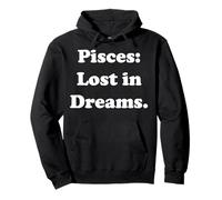 Pisces Lost In Dreams Astrology Inspiration Sudadera con Capucha