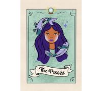 Pisces - The Dream Weaver: A Zodiac Tarot-Inspired Lined Notebook | Astrology Aesthetic Journal | 200 Pages | 6x9 Size