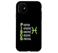 Pisces Zodiac Sign Star Astrology Birthday Horoscope Carcasa para iPhone 11