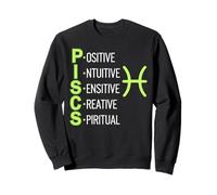 Pisces Zodiac Sign Star Astrology Birthday Horoscope Sudadera
