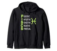 Pisces Zodiac Sign Star Astrology Birthday Horoscope Sudadera con Capucha