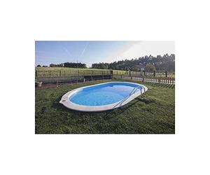 Piscina Acero Oval Enterrar 600 x 320 x 120 cm